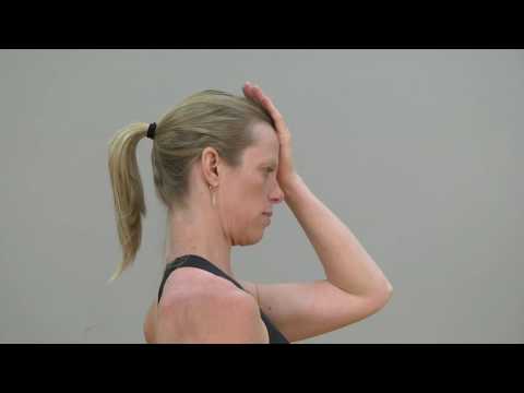 Isometric strengthening in flexion (standing) - YouTube video thumbnail.