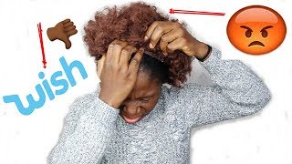 WISH BUT WHY? I BOUGHT A WIG FROM WISH WTF IS THIS (PART 2 )