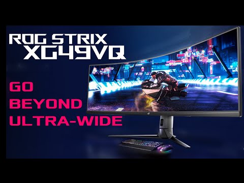 Monitorius ASUS ROG Strix XG49VQ, 49", 3840 x 1080, 144Hz, VA, 4ms video