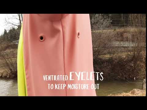 WEEDO FUNWEAR IS FUN AND ALSO SUPER FUNCTIONAL BY MANUFACTURE - VENTILATION EYELETS