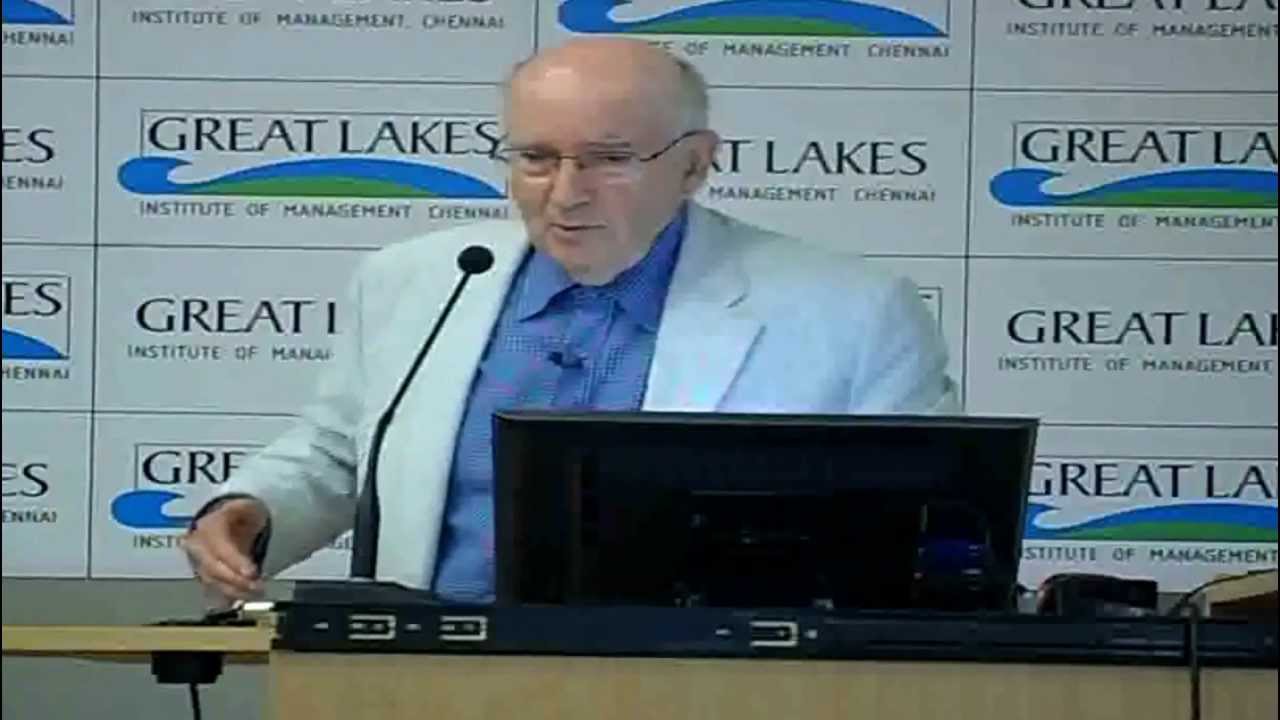 Session with Dr. Philip Kotler. 10th March, 2013