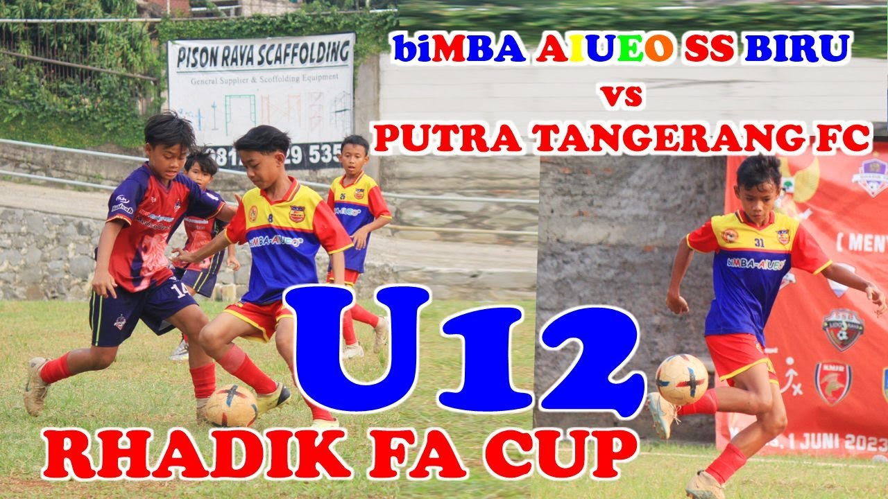 8 FESTIVAL RHADIK FA PANCASILA CUP U12 biMBA AIUEO SS BIRU VS PUTRA TANGERANG FC