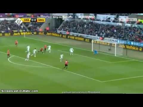 Swansea City vs Manchester Utd 2 1 Highlight and all Goals 21 02 2015