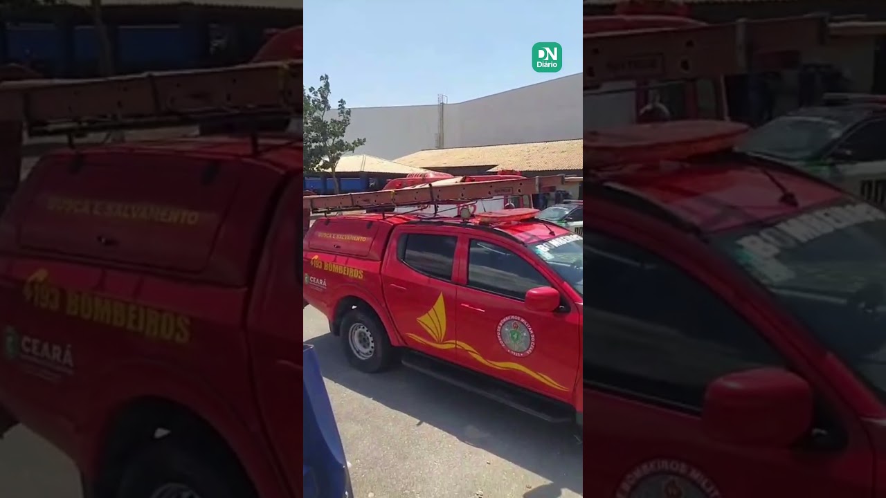 Imagem da notícia Estrutura metálica de galpão desaba e dois homens ficam feridos em Maracanaú