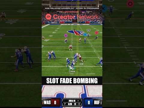 This is how to BOMB any defense with the new slot fade route! #Madden26 #PresentedByEACreatorNetwork