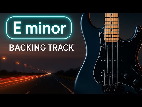 Groovy Catchy Ballad Backing Track/Guitar Jam in E minor [Highways]