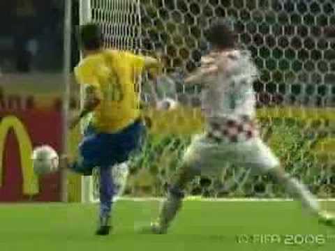 World Cup 2006 (group F) Brazil vs. Croatia (1-0)