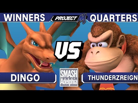 Project M - Dingo (Charizard) vs ThunderzReign (Donkey Kong) - SMASHADELPHIA 2017 Winners Quarters
