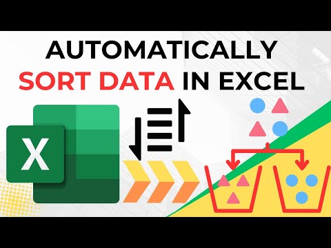 How to Automatically Sort Data in Excel When Data is Changed or Added