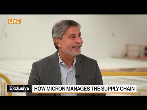 Micron CEO on Supply Chain Issues, Production in U.S.
