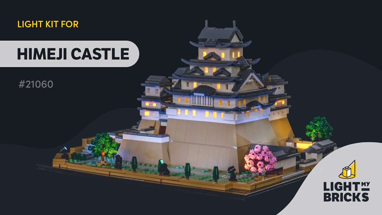 Light My Bricks Lumières-LED pour LEGO® Château de Himeji 21060