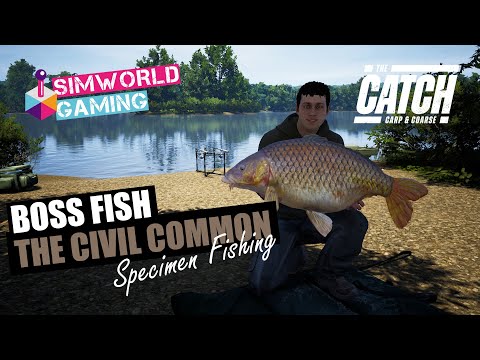 Catching The Civil Common Boss Fish on Oxlease // The Catch Carp and Course