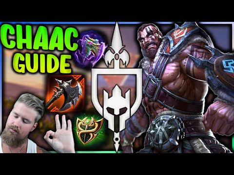 CHAAC GUIDE: THE MOST UNDERATED SEASON 8 SOLO! | Incon | Smite