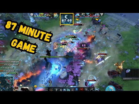 Tundra finally Ends the Game vs Quest after 87 Minutes