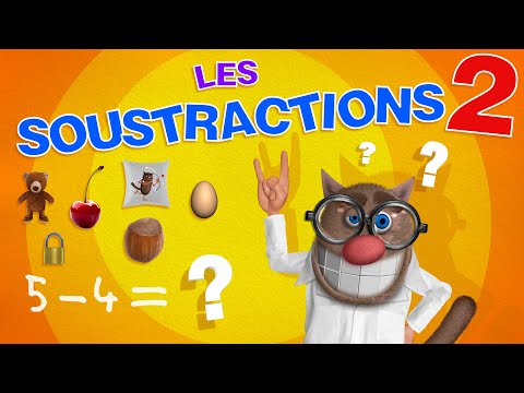 Foufou - Apprendre et comprendre les Soustractions/Understand the Subtractions (Serie02) 4k