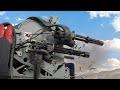 Shooting The Monstrously Powerful Quad M134 Minigun
