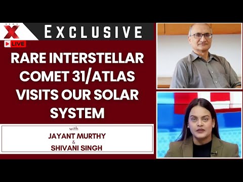 LIVE | 3I/Atlas Comet:Comet Or Alien Tech?|Indian Institute Of Astrophysics Professor Murthy Decodes