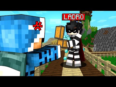 UN LADRO ENTRA NEL MIO MONDO PRIVATO - MINECRAFT ITA
