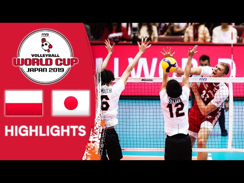 POLAND vs. JAPAN - Highlights | Men's Volleyball World Cup 2019