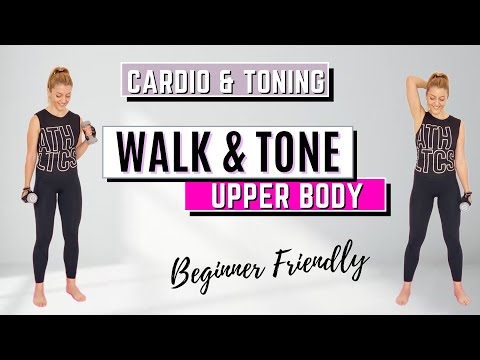 🔥Walk & Tone Upper Body Workout🔥Burn Fat & Build Muscle🔥Beginner Friendly Upper Body Workout🔥