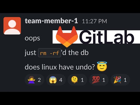 Gitlab Database Deleted