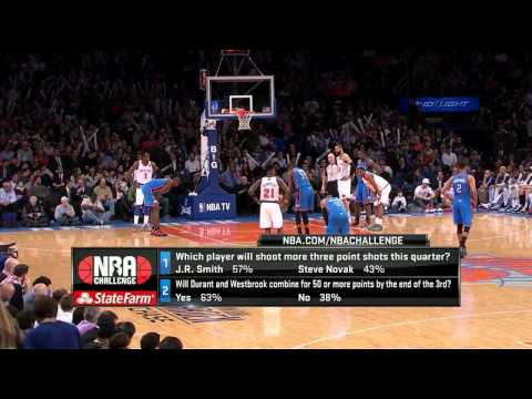 Kevin Durant  34PTS v New York Knicks 03/07/2013