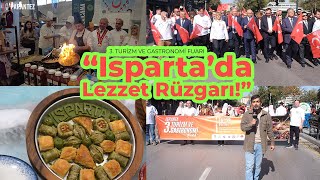 Yerel Lezzetler ve Kültürel Renkler  Isparta Turizm ve Gastronomi Fuarı 2025