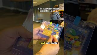 Live Pokémon card grading #pokemon #pokemoncards #pokemontcg
