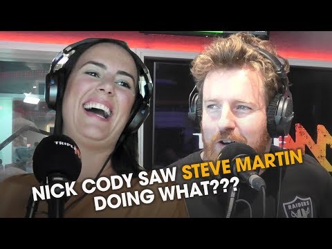 Nick Cody had a run in with comedy great Steve Martin | Triple M