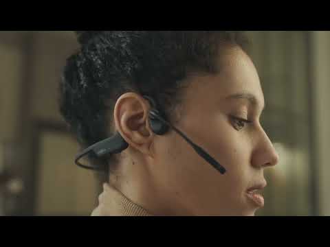 Slide 6 - SHOKZ OpenComm2 UC Bluetooth with Type C Charging Port & USB-A Adapter (video)