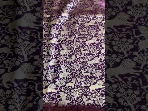 Dual Colour Mushroo Silk Shikaragah Saree