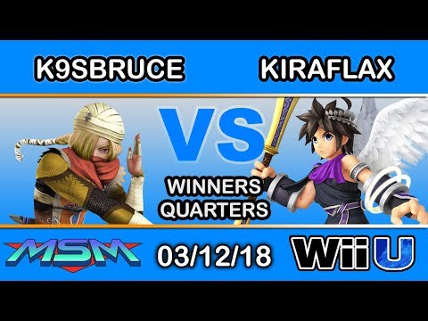 MSM 137 - K9sbruce (Sheik) Vs. Kiraflax (Pit) Winners Quarters - Smash 4