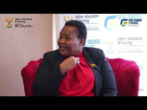 Gert SIbande TVET College, Former Principal speaks about leadership