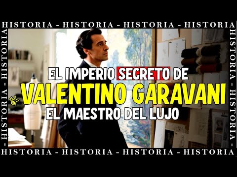 👑Valentino Garavani: El Imperio Secreto del Maestro del Lujo ✨