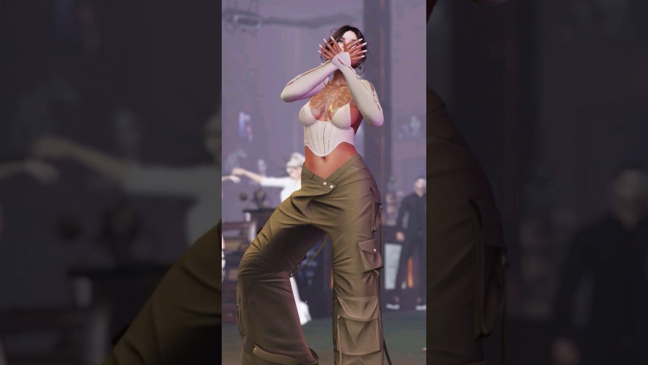 Dancing at Warehouse 21 in Second life | #SecondLife #metaverse #machinima #raghav #shorts