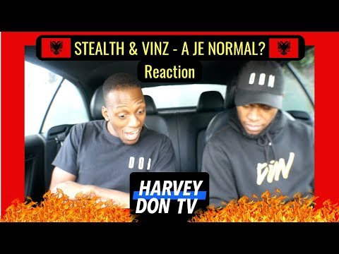 STEALTH & VINZ - A JE NORMAL? (HELLBANIANZ) Reaction #harveydontv #STEALTH&VINZ #raymanbeats
