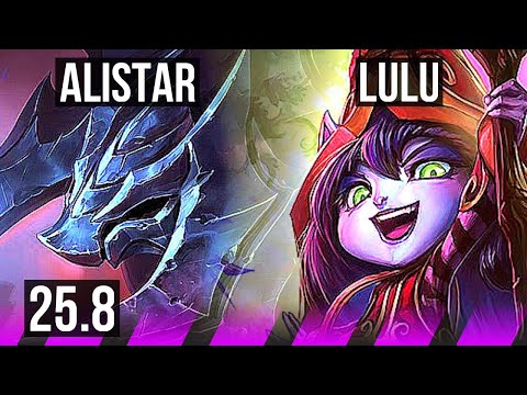 ALISTAR & Kalista vs LULU & Lucian (SUP) | KR Master | 25.8