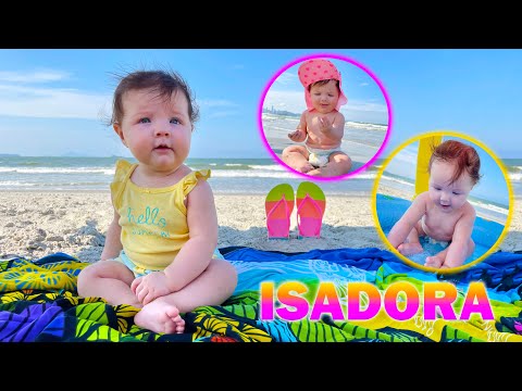 ★ BRINQUEI DE PISCINA NA PRAIA ★ ISADORA MASUDINHA ★