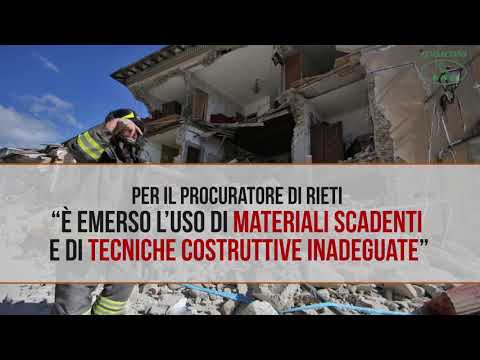 Sisma centro Italia: parte il processo