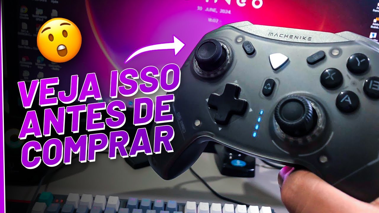 NÃO TE CONTAM ISSO SOBRE ESSE CONTROLE - Machenike G5 Pro