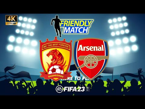 FIFA 23 | Guangzhou vs Arsenal | International Friendly Match | PS5 | [4K60fps]