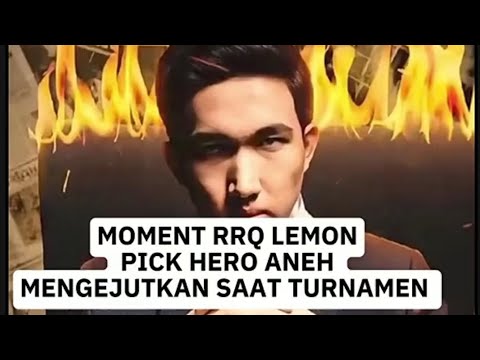 moment RRQ lemon pick Hero aneh mengejutkan saat turnamen @UsmanAbeng