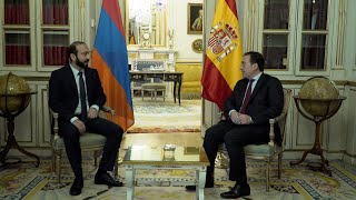 Meeting of Foreign Ministers of Armenia and Spain