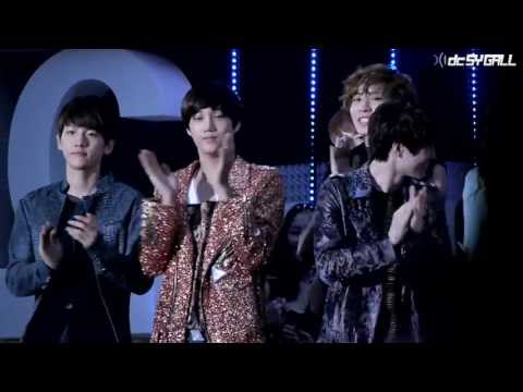 120608 전주 뮤직뱅크 - EXO-K (엑소케이), 인피니트 (INFINITE), G.NA 지나 1위발표