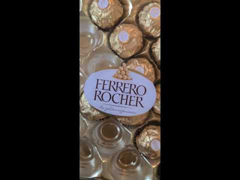 How to open box of Ferrero Rocher