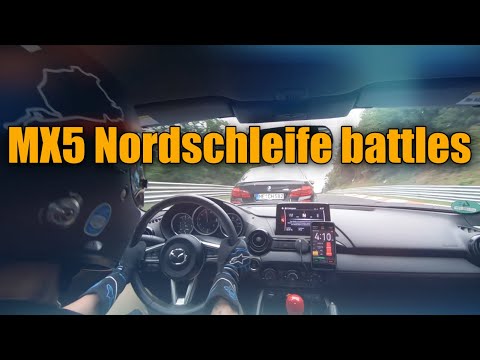 Mazda MX5 RF Club vs. M2, M5, Scirocco, Bike