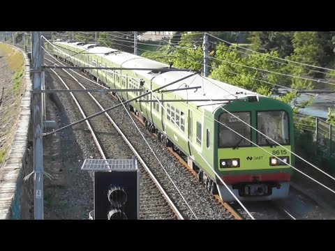 Irish Rail 8510 Class Dart Train 8615 - Booterstown Station, Dublin