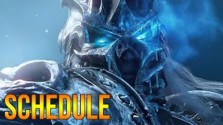 Wrath Classic Schedule