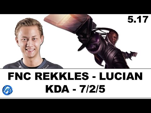 FNC Rekkles - Lucian vs Vayne - Kr Duo Febiven