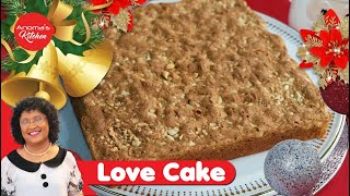 නත්තල් මේසෙට බිත්තර අඩුවෙන් හදන ලව් කේක්  - Episode 1201 - Love cake